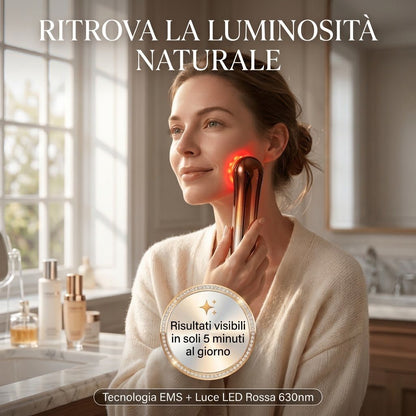 Dispositivo di Bellezza Viso EMS con Microcorrente - Vorien