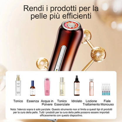 Dispositivo di Bellezza Viso EMS con Microcorrente - Vorien